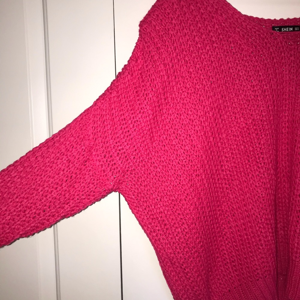 Pink Knit Sweater - Picture 2 of 3